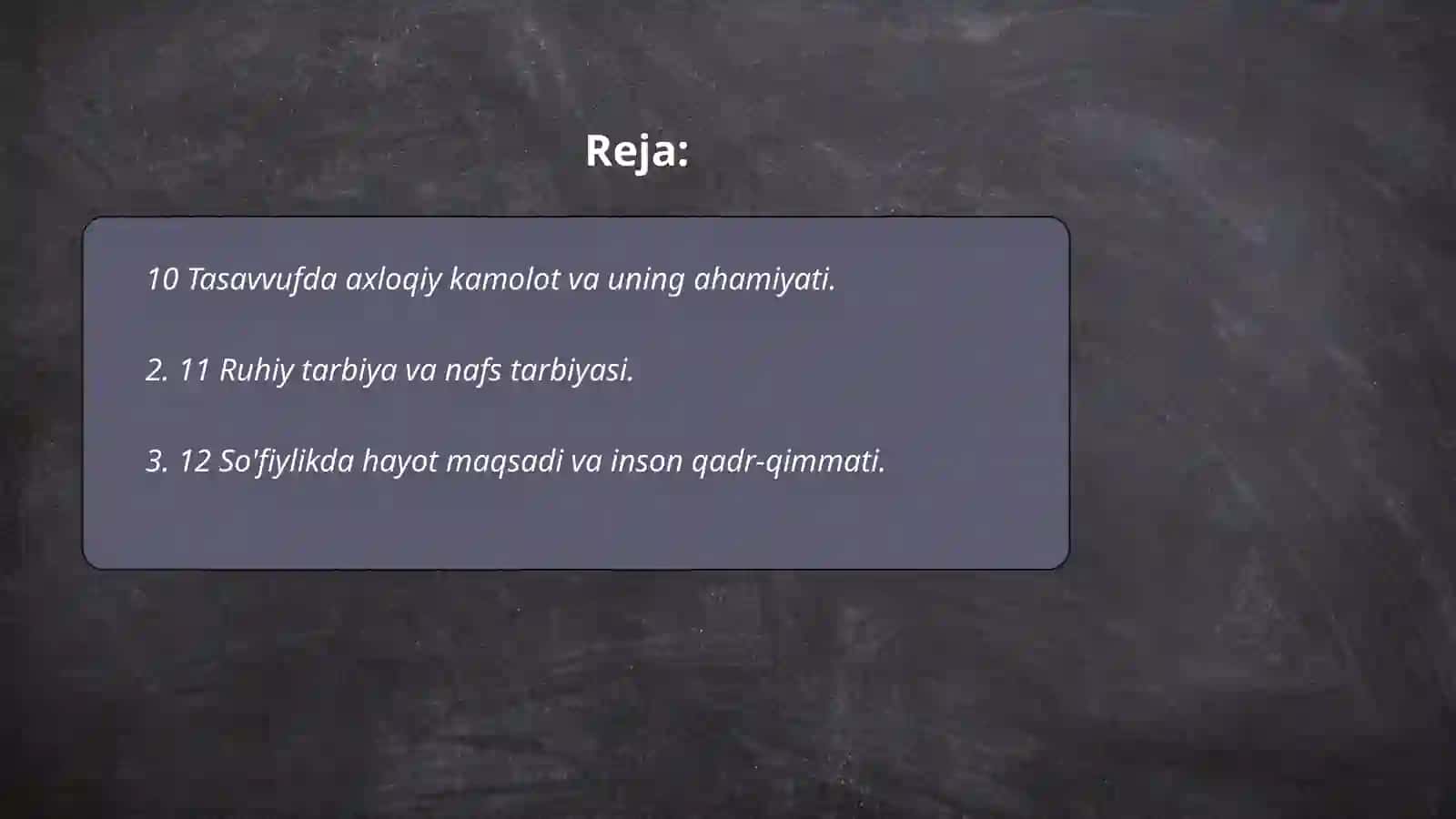 So'fiylik ta'limotida yetuk inson muammosining talqin etilishi 2