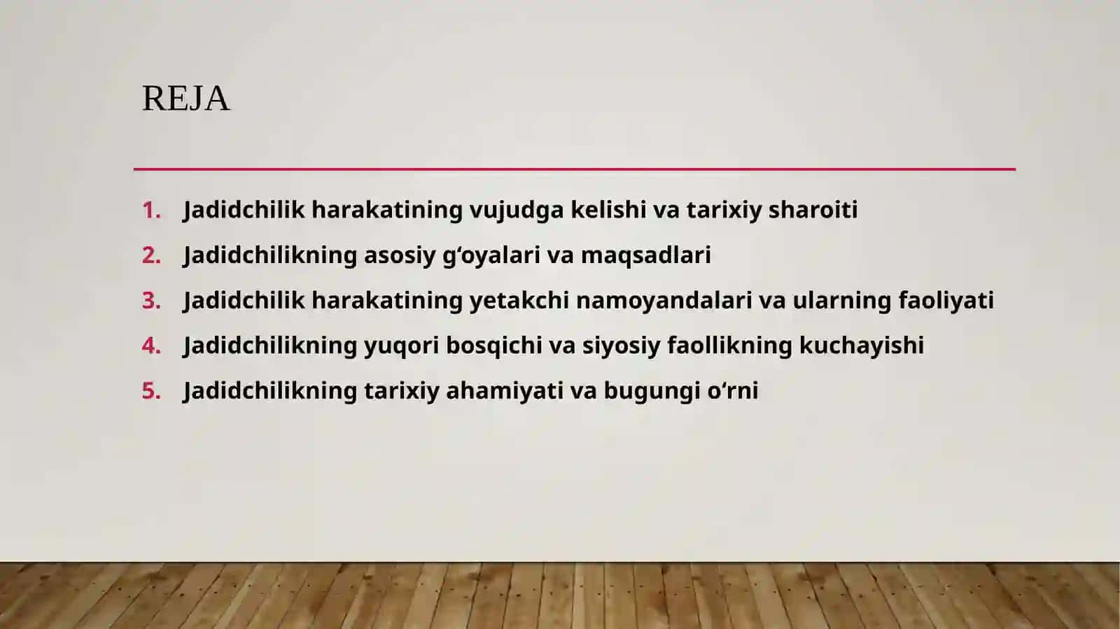 Jadidchilik harakatining vujudga kelishi va tarixiy sharoiti 2
