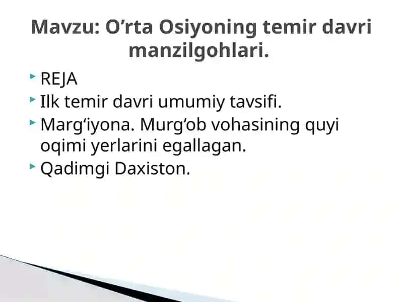 Arxeologiya 2
