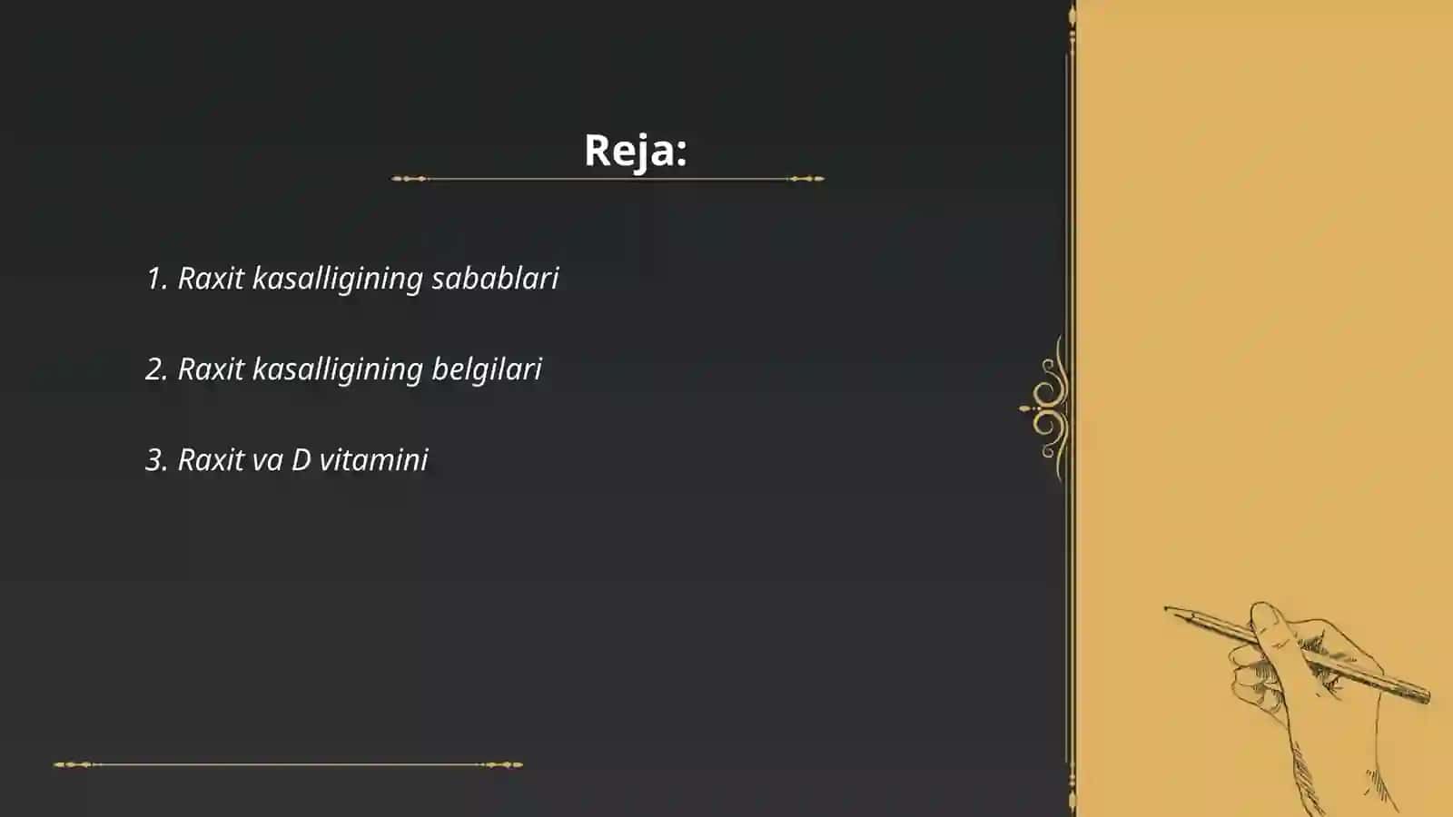 Raxit kasalligi 2
