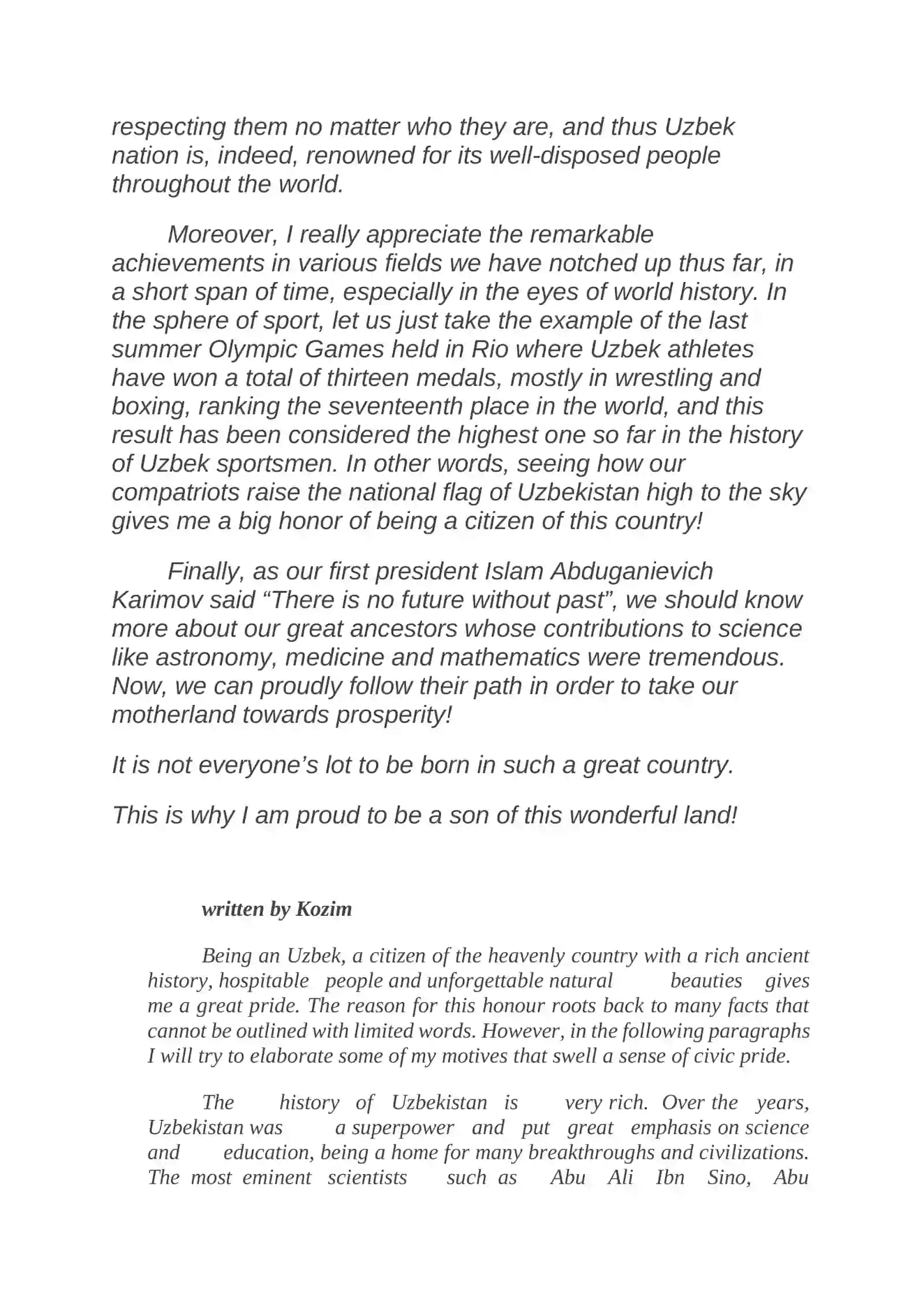 My country, my pride! 2
