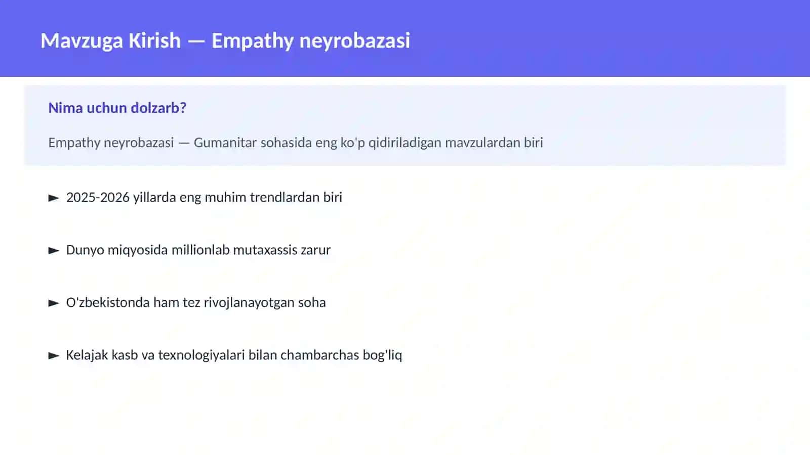 Empathy neyrobazasi 2