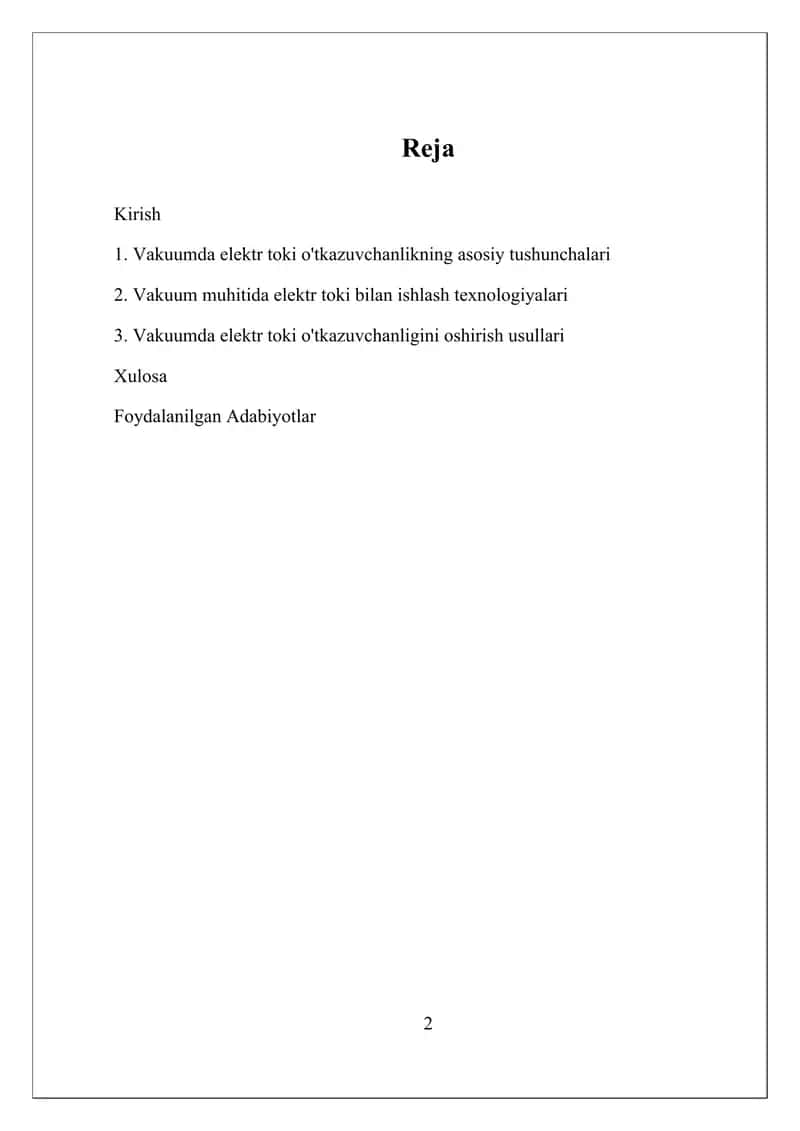 Vakuumda Elektr Toki 2