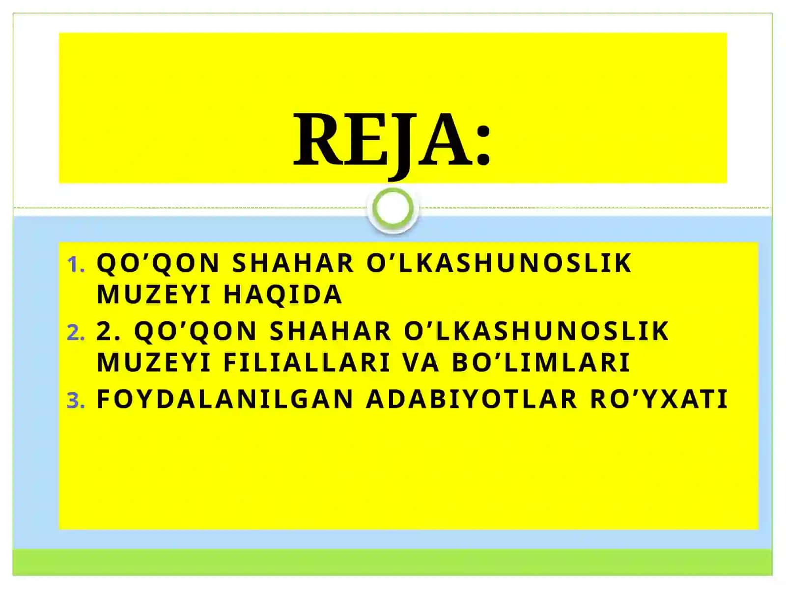 Qo’qonshaharo’lkashunoslikmuzeyi 2