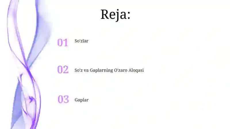 Soʻz va Gaplar 2