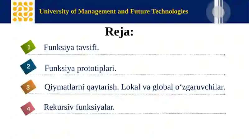 University of Management and Future Technologies 2