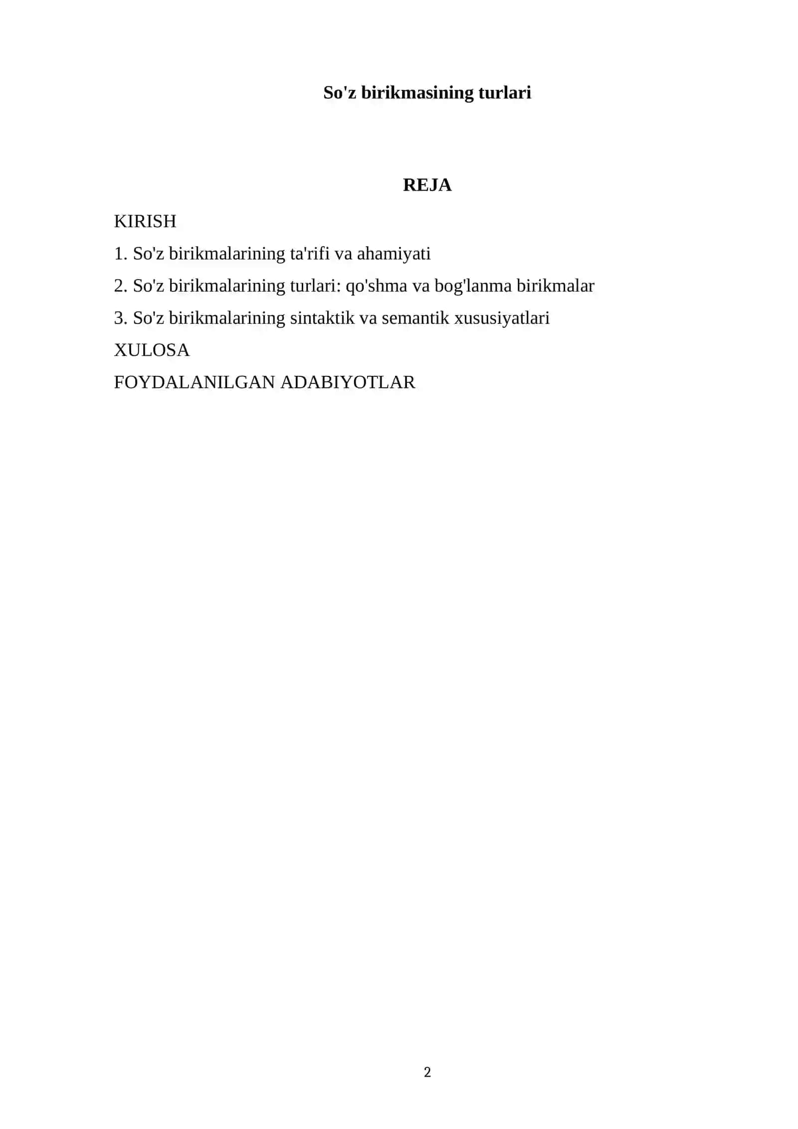 So'z birikmasining turlari 2