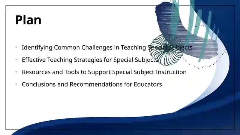 Identifying Common Challenges in Teaching Special Subjects 2