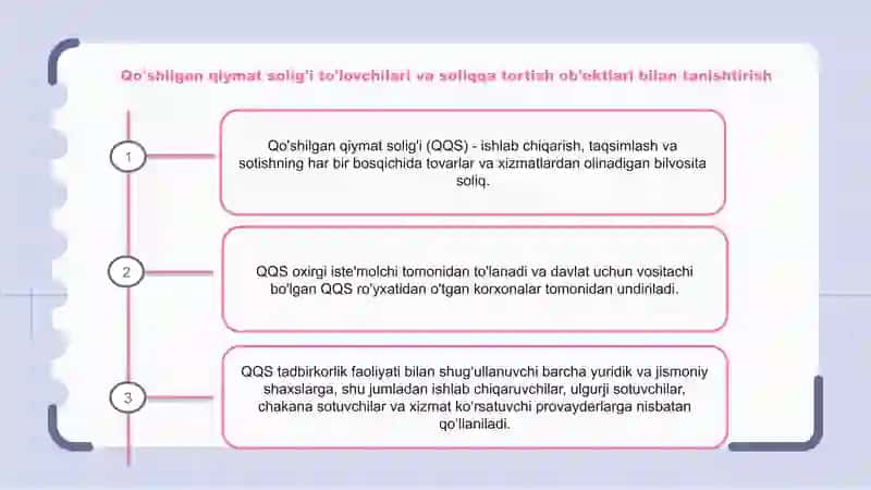 Qoʻshilgan qiymat solig'i 2