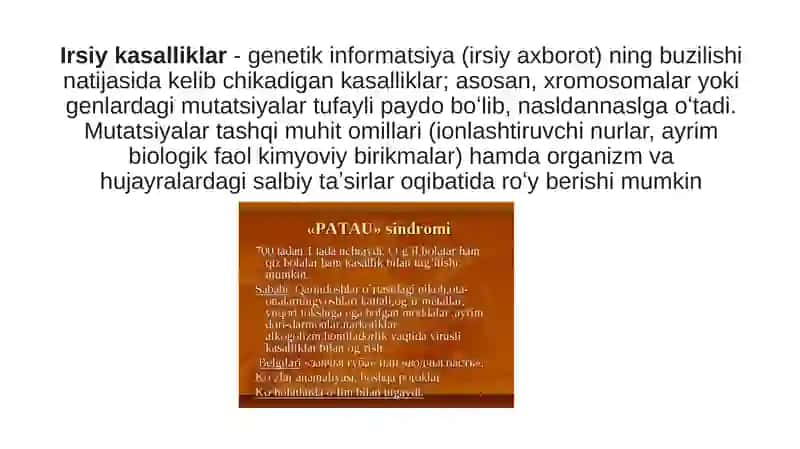 IRSIY KASALLIKLAR 2