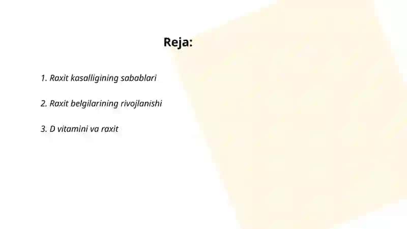 Raxit kasalligi 2