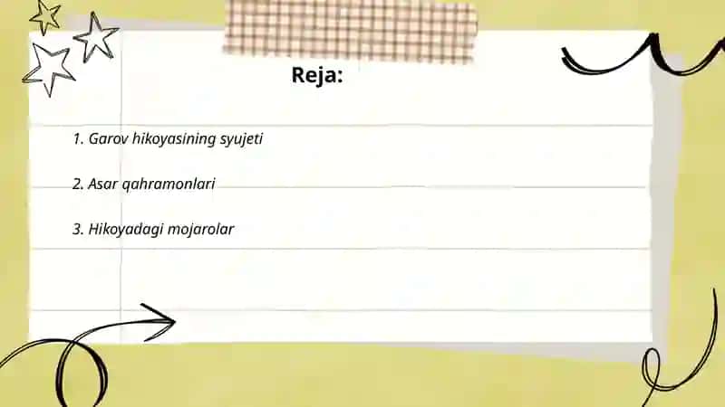 Garov hikoyasi 2