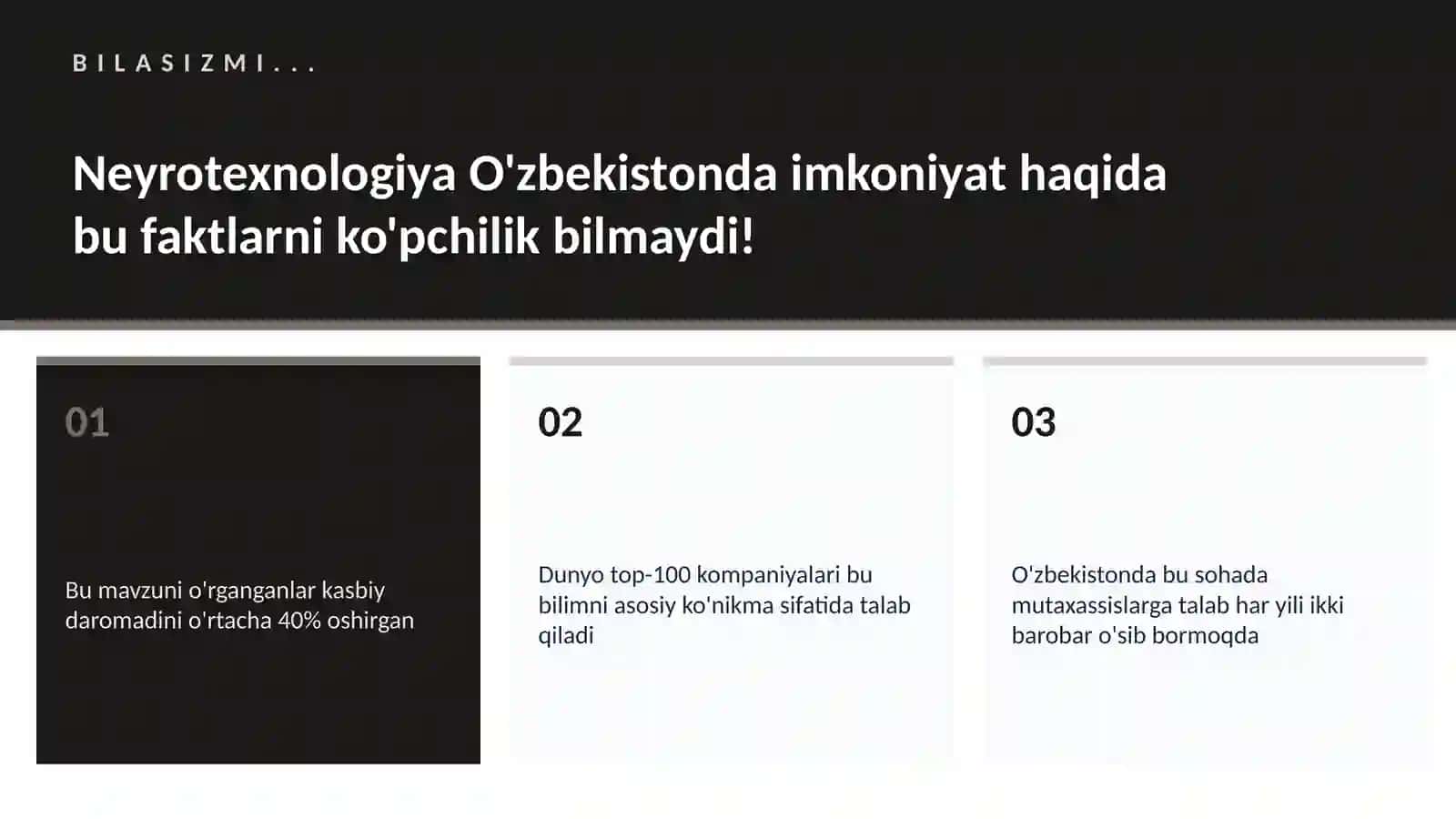 NEYROTEXNOLOGIYA VA MIYA 2