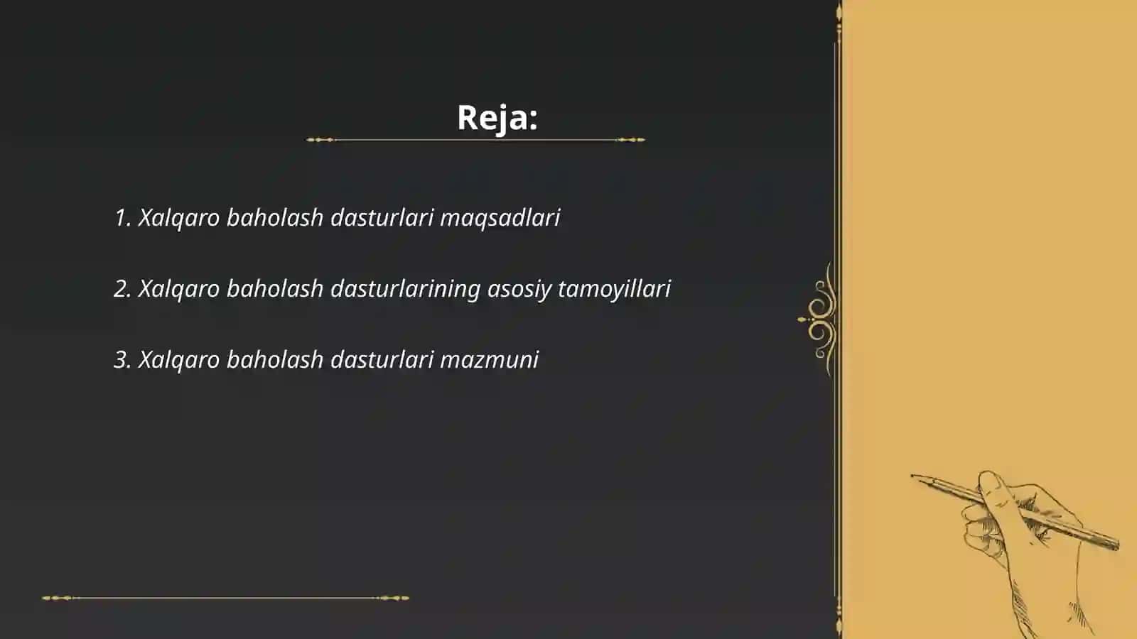 Xalqaro baholash dasturlari 2