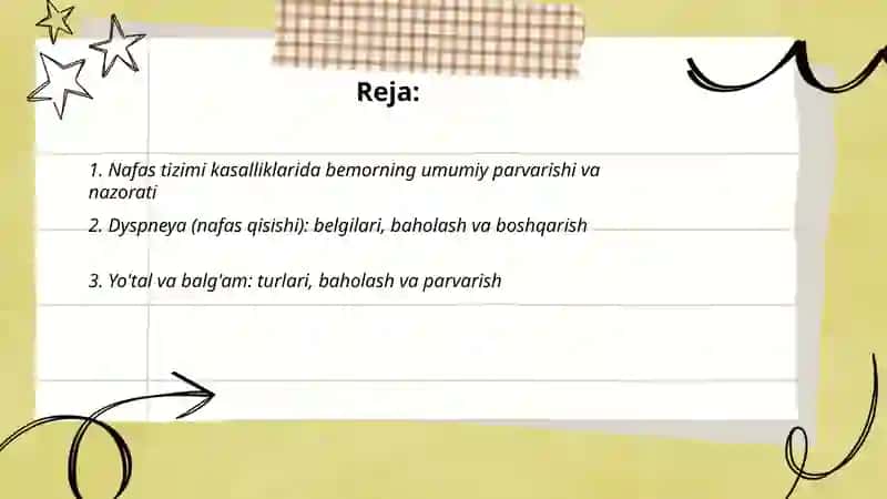 Nafas tizimi kasalliklari 2