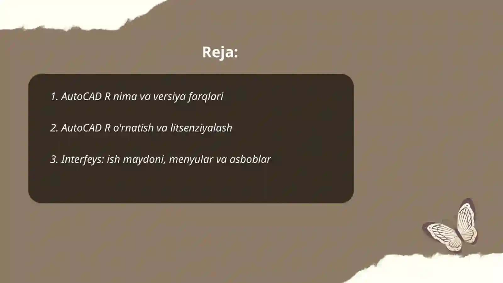 AutoCAD R 2