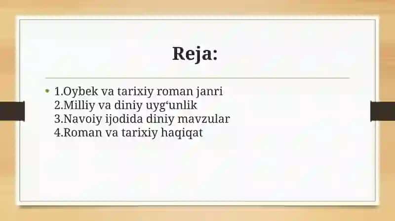 Oybekning “Navoiy” romani 2