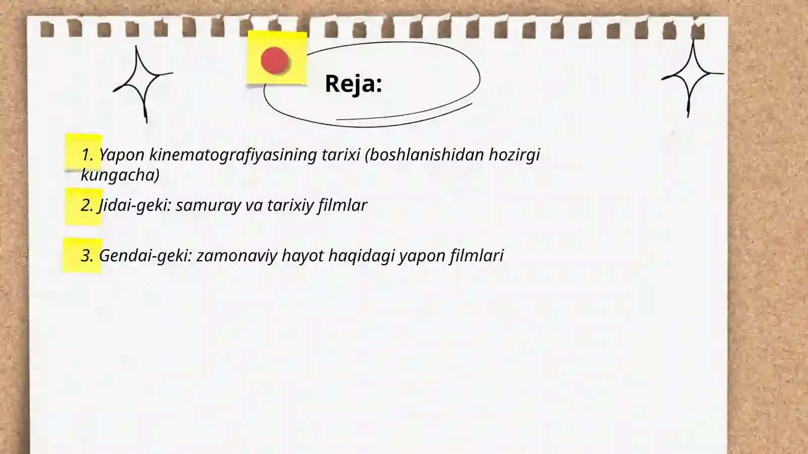Yapon kinematografiyasi 2