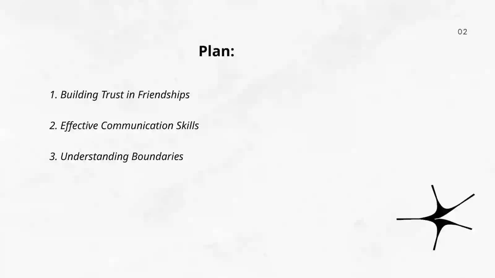 Friends and relationships 2