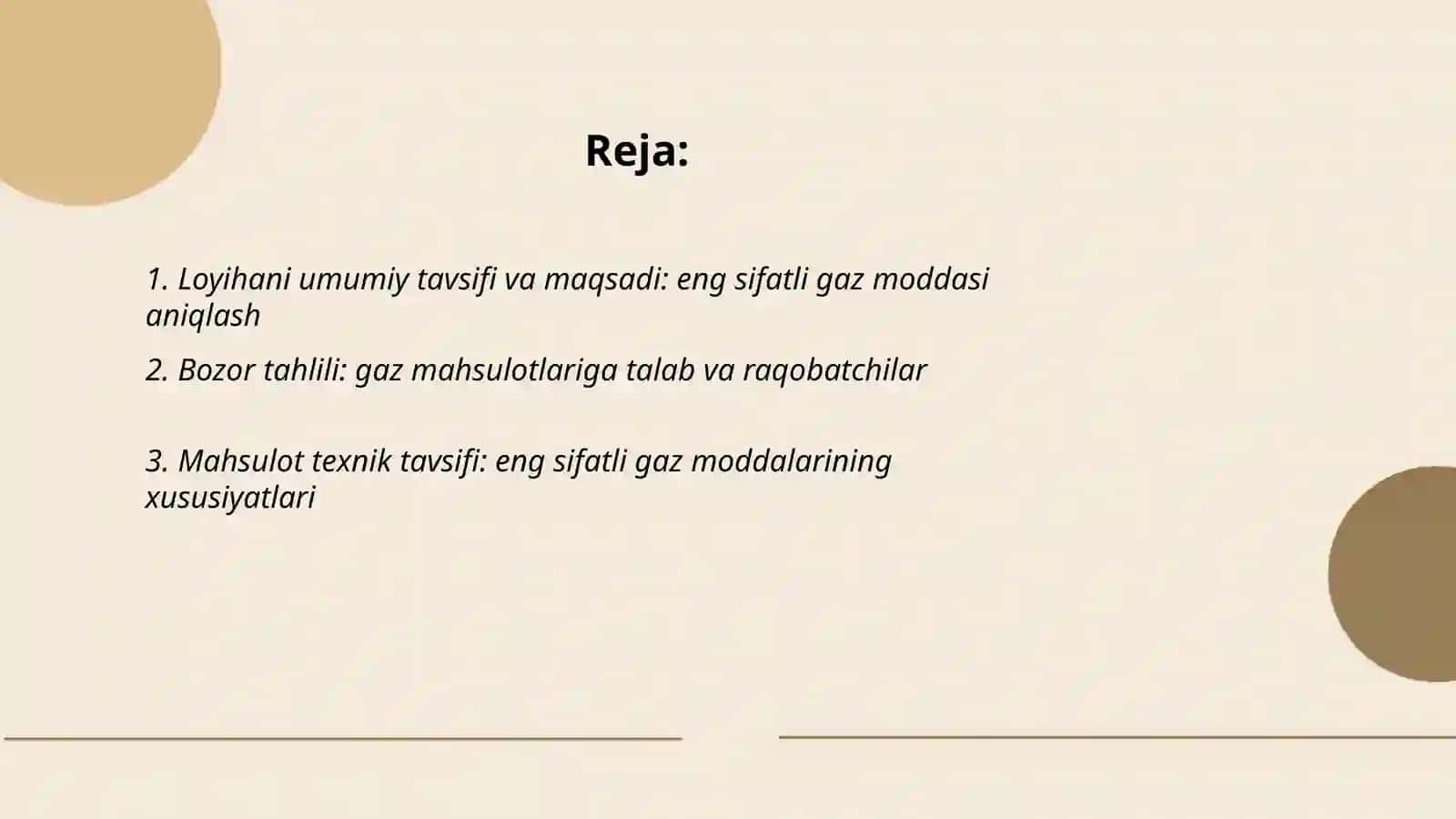 Eng sifatli gaz moddasini aniqlash 2