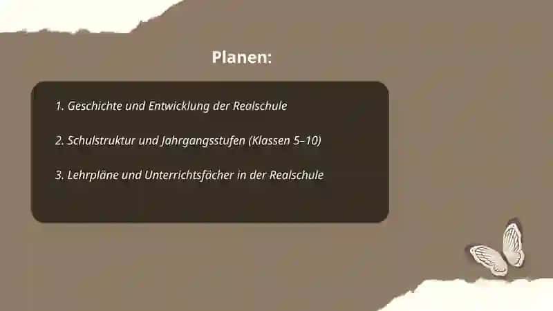 Das Bildungsystem von Deutschland: Realschule 2
