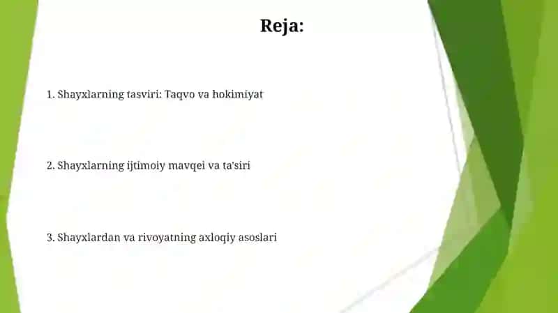 Hayrat ul-Abror sheyxlarining obro'si 2