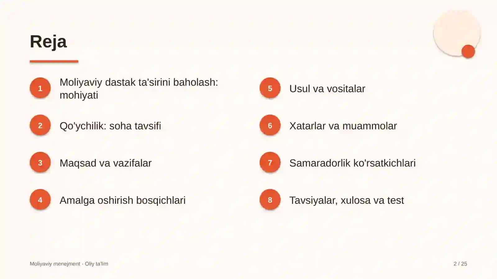 qo'ychilikda moliyaviy dastak ta'sirini baholash 2428 2