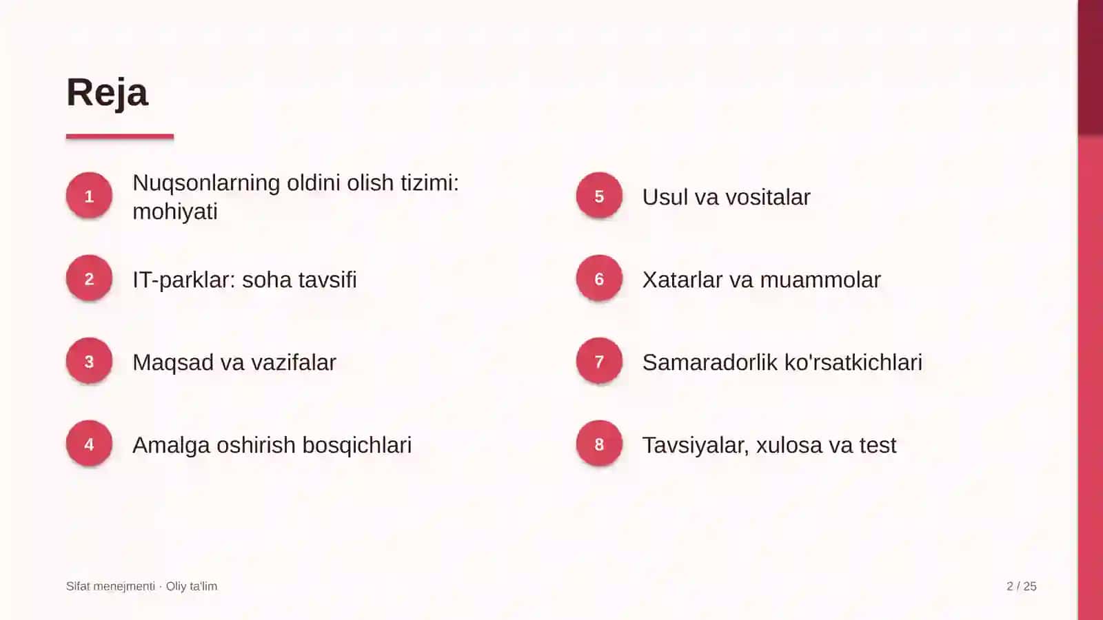 IT-parklarda nuqsonlarning oldini olish tizimi 2