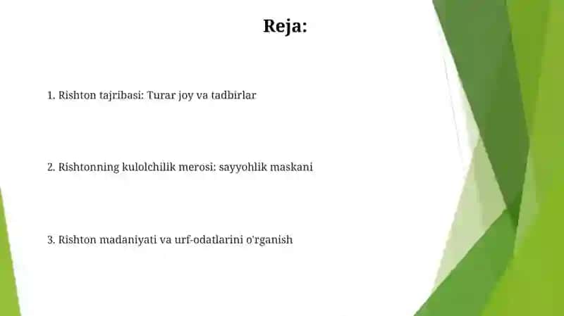Rishton turizmi 2