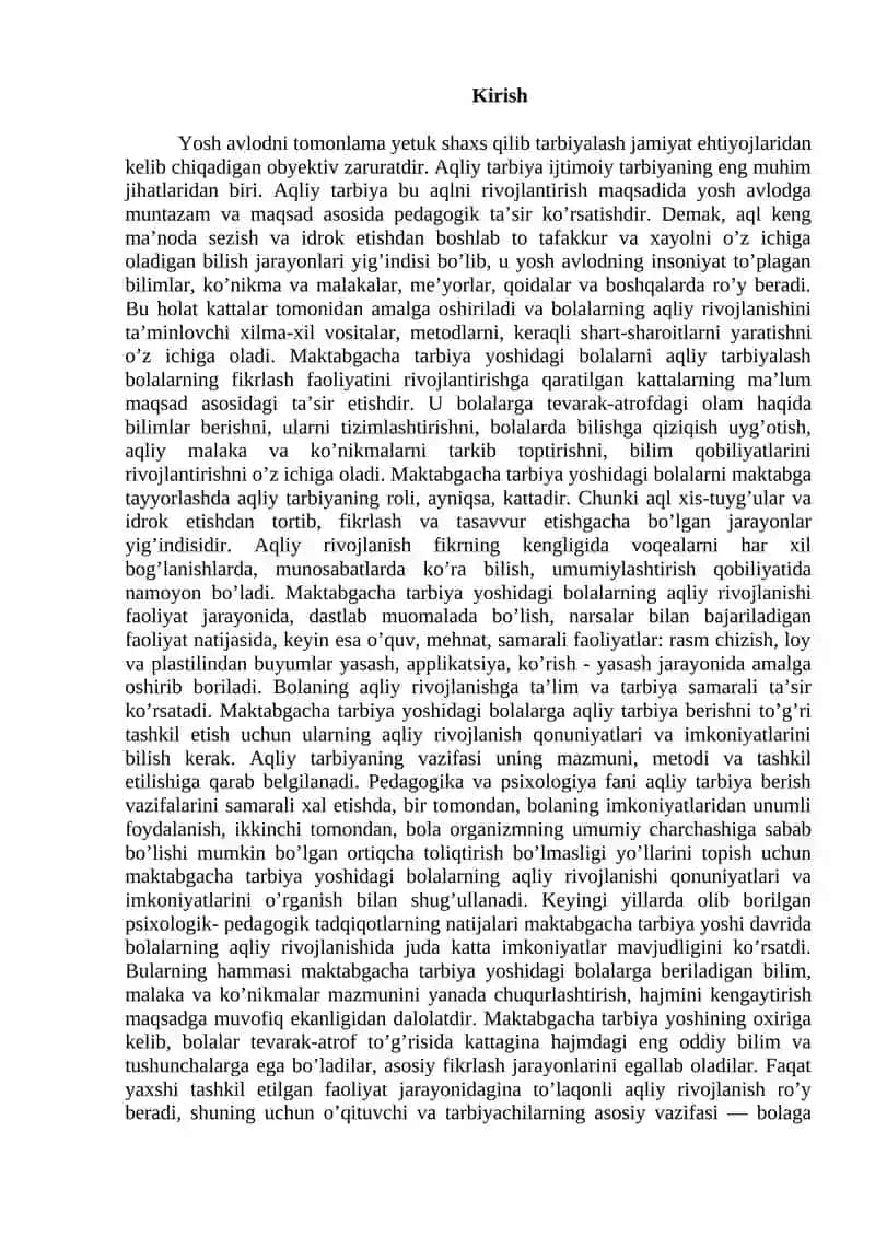 Maktabgacha ta’lim tashkilotida tarbiya turlari va ularning shaxs kamolotiga ta’siri 2