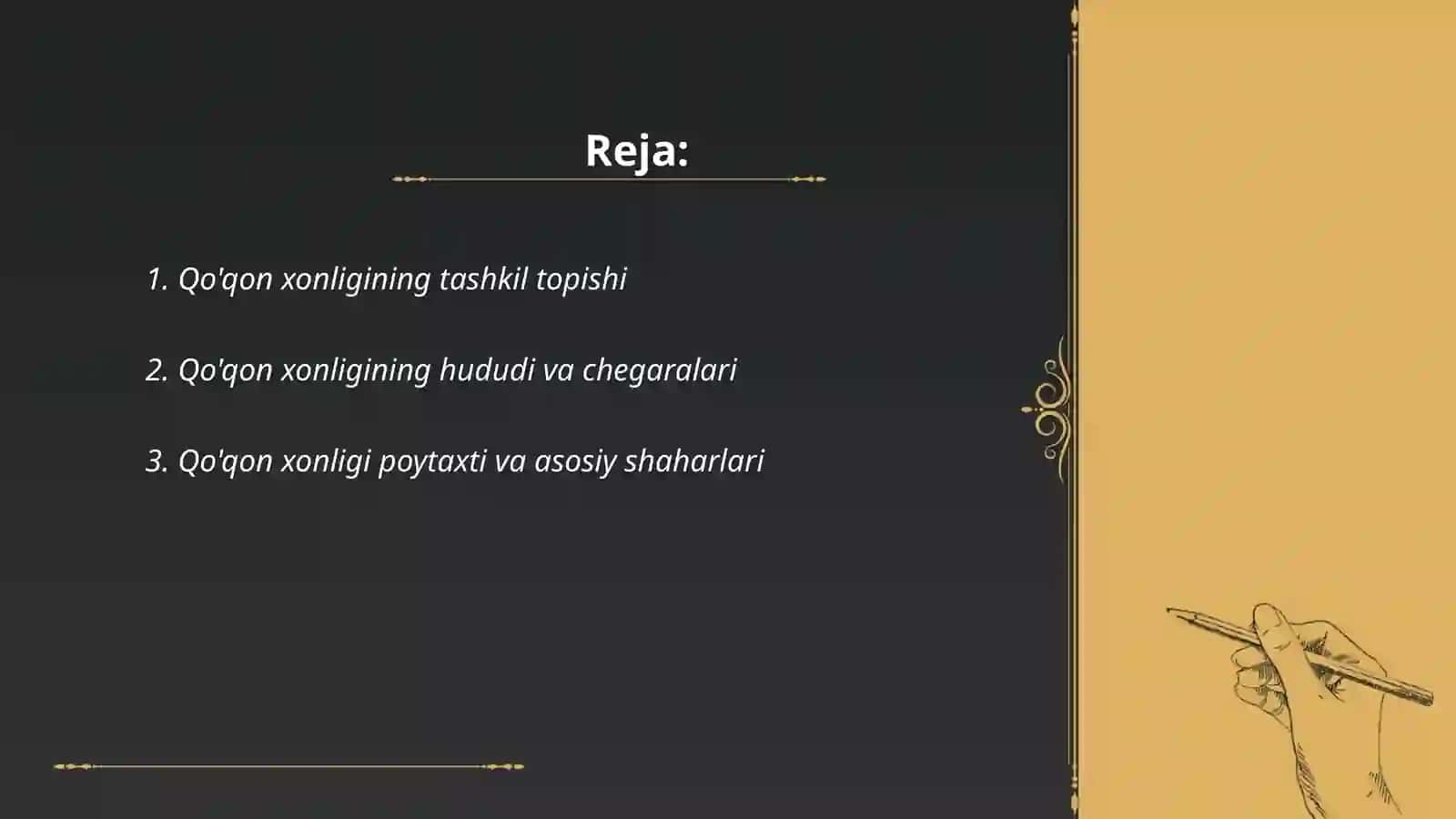 Qo'qon va Xiva xonliklari tarixiy geografiya 2