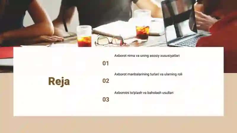 Axborot nima va uning manbalari 2