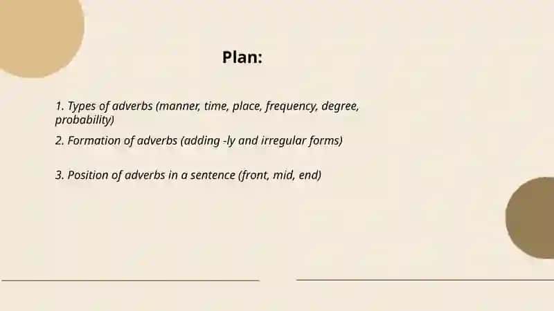 Using adverbs 2