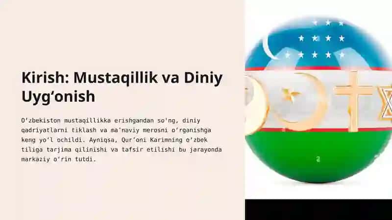 Qurʼon Tarjimalari va Tafsirlari 2