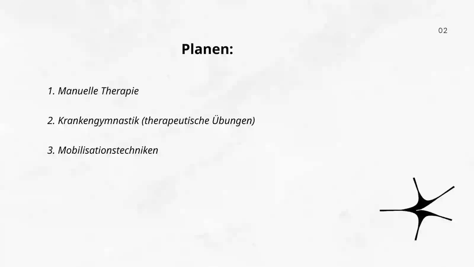 Manuelle Therapie 2