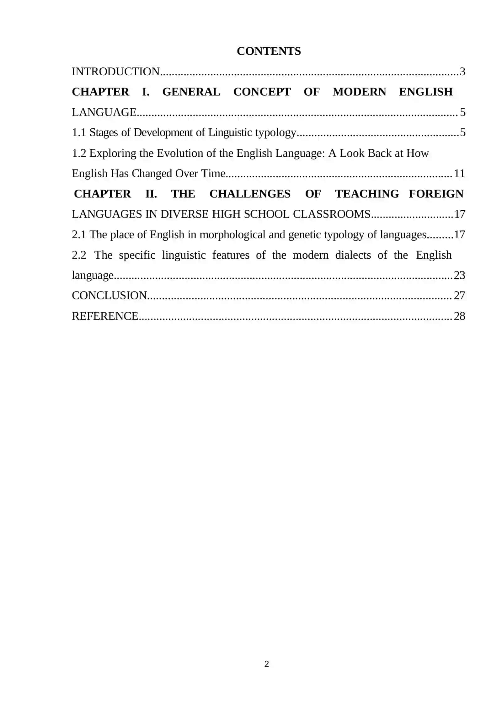 THE CHALLENGES OF TEACHING FOREIGN LANGUAGES IN DIVERSE HIGH SCHOOL CLASSROOMS 2