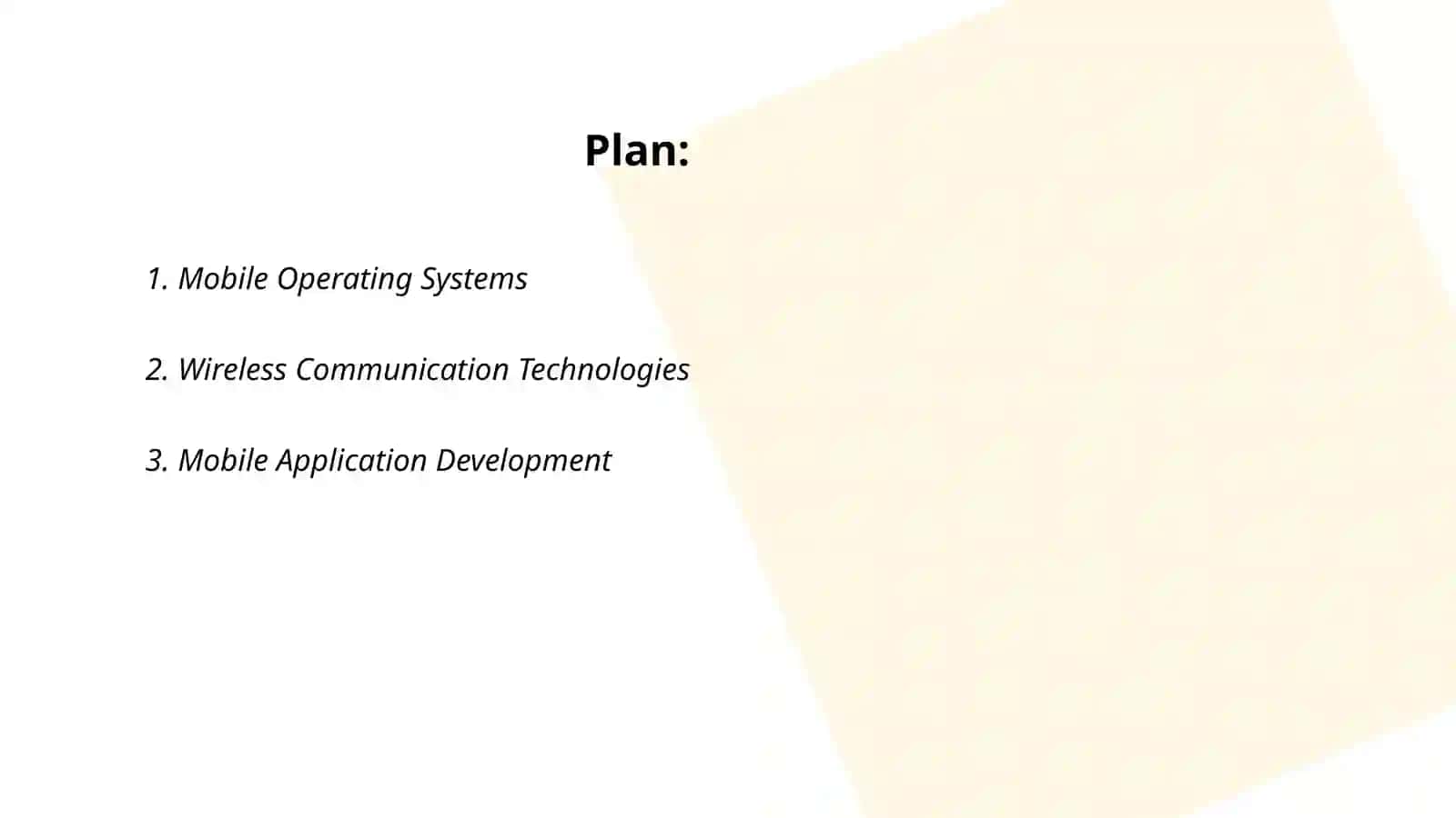 Mobile computing 2