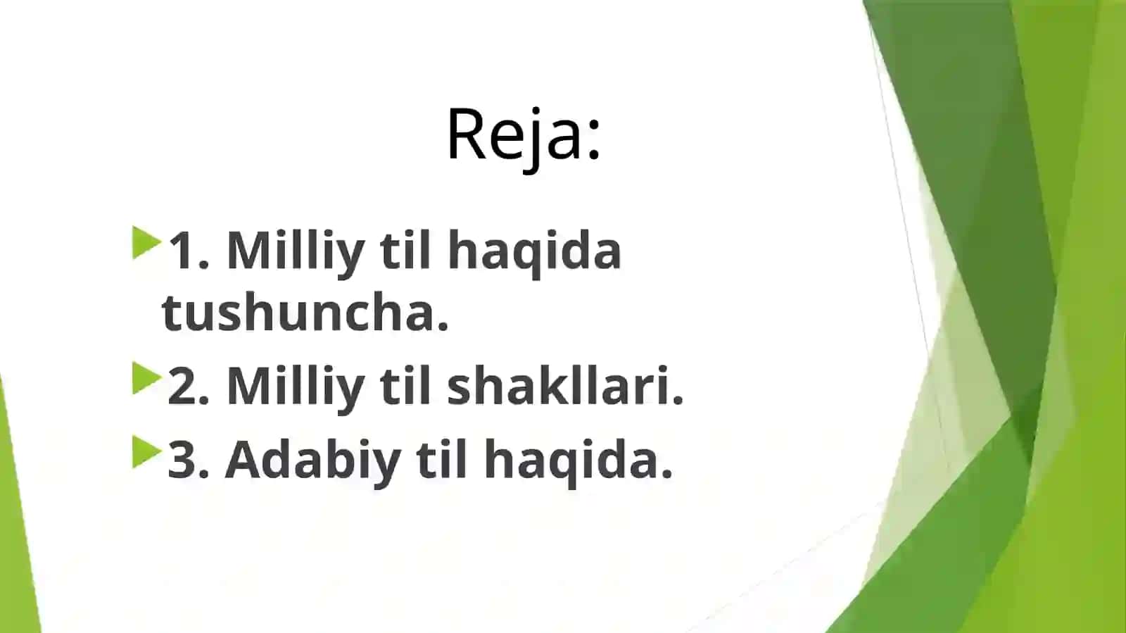 Milliy til va adabiy til 2
