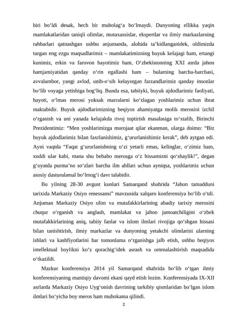 AJDODLARGA EHTIROM 2