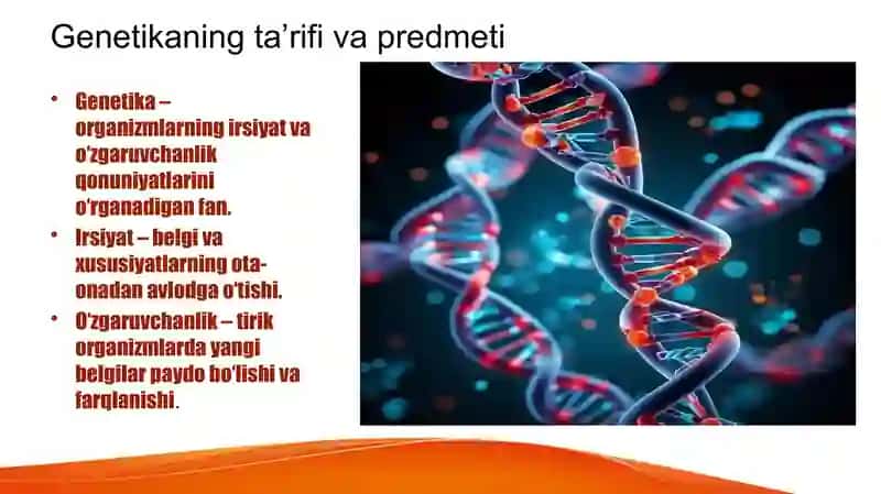 Umumiy genetik asoslari 2
