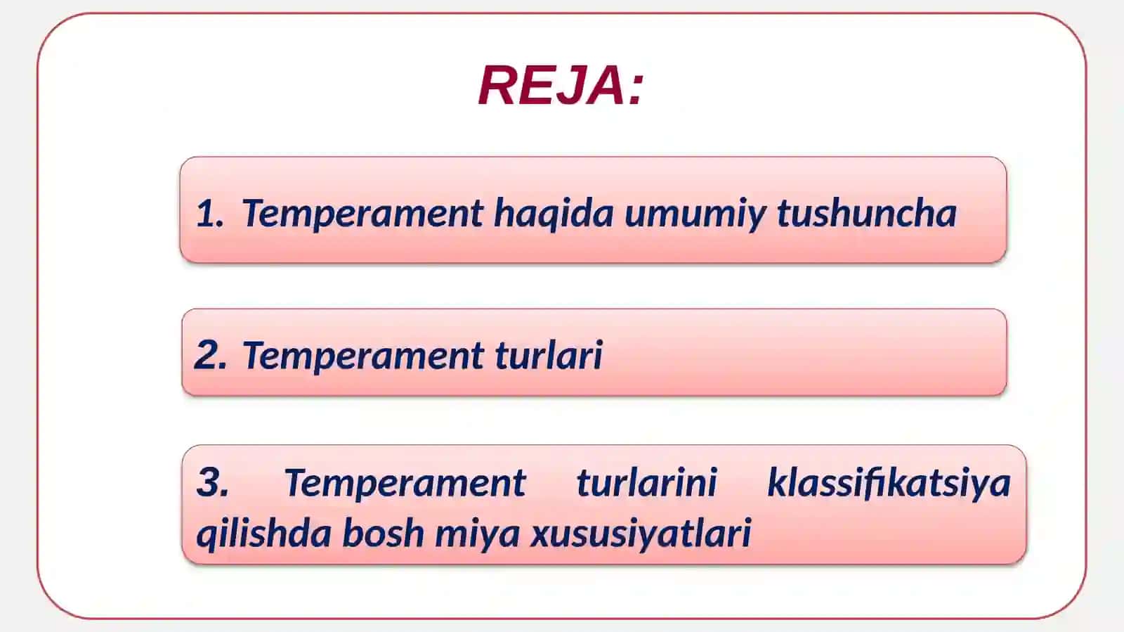 Temperament 2