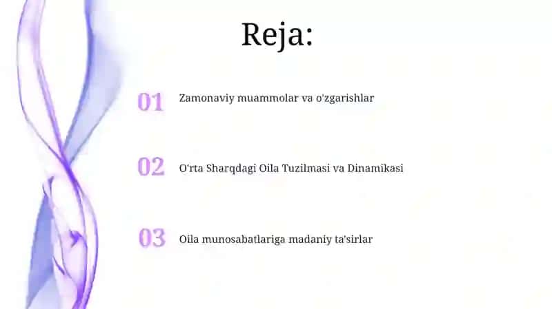 O'rta Sharqda oila tuzilmalari 2