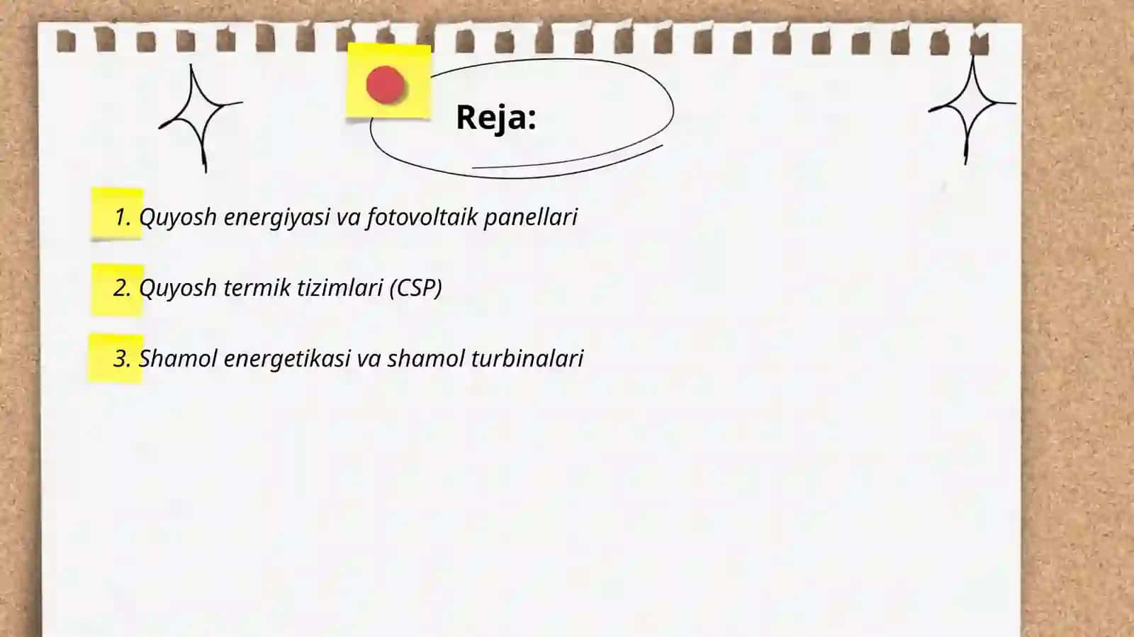 Muqobil elektr manbalari 2
