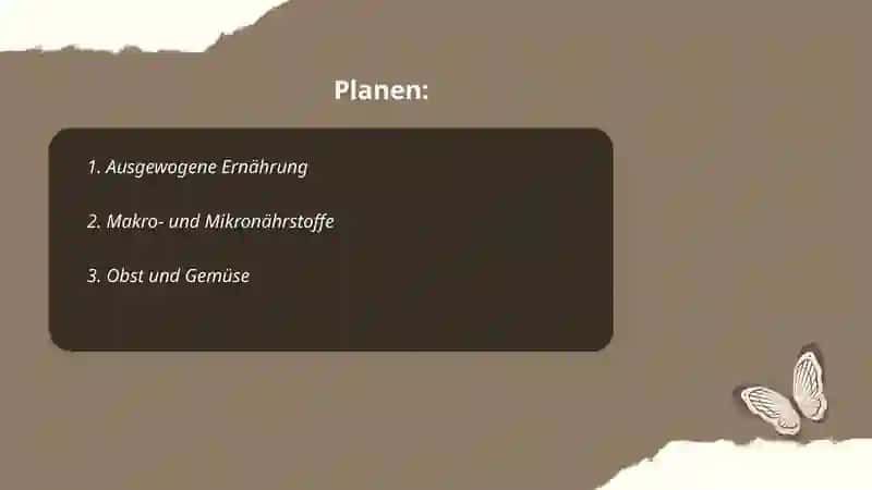 Ausgewogene Ernährung 2