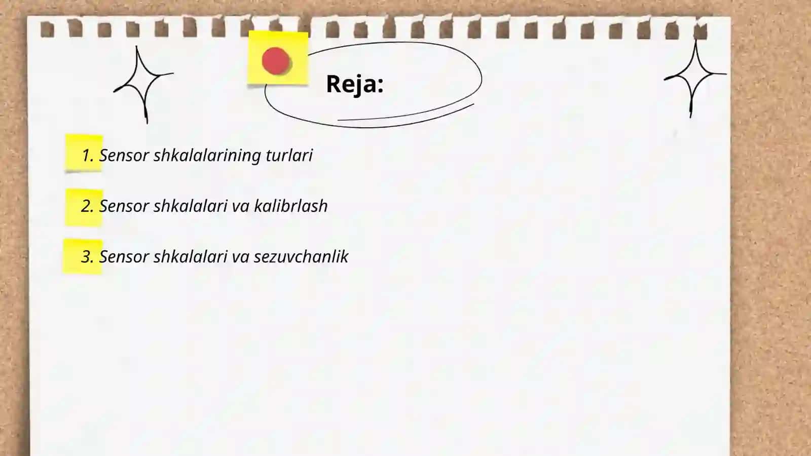 Sensor shkalalar 2