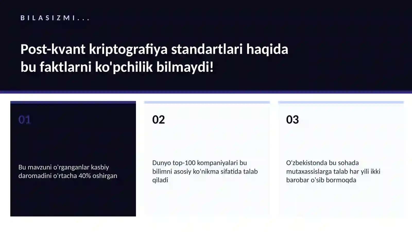 Post-kvant kriptografiya standartlari 2