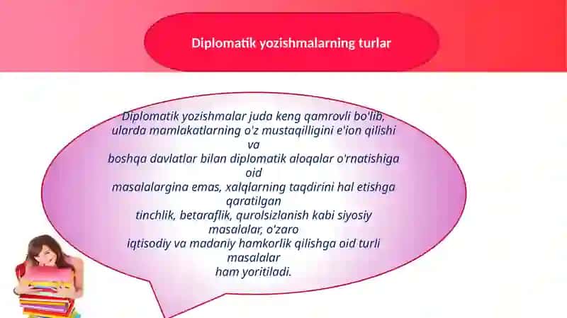 Diplomatik yozishmalar 2
