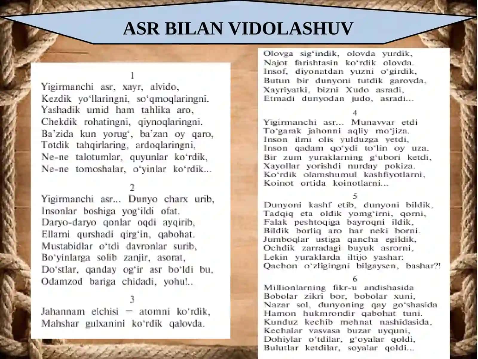 MUSTAQILLIK DAVRI SHE’RIYATIDAN NAMUNALAR 2