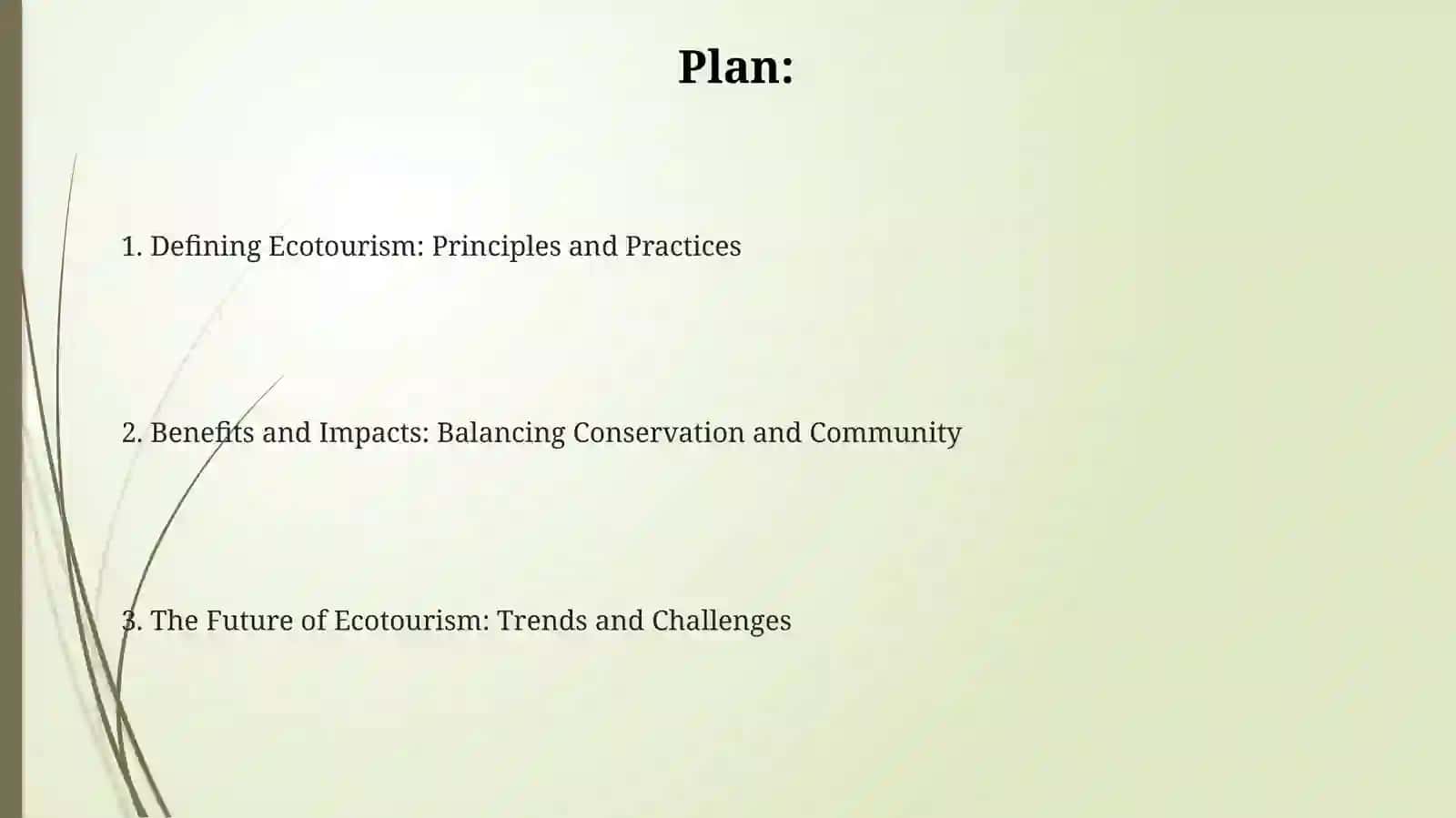 Ecotourism 2