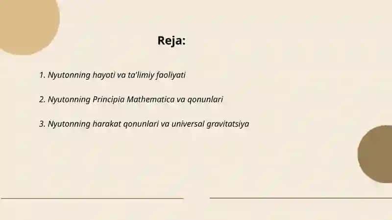 Nyuton va Leybnits hayoti va ijodi 2
